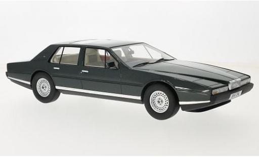 Diecast model cars Aston Martin Lagonda saloon metallise green RHD 1985 1/18 Cult Scale Models