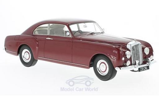 Diecast model cars Bentley S1 berline Continental Fastback Mulliner metallic red RHD without Vitrine 1/18 Cult Scale Models