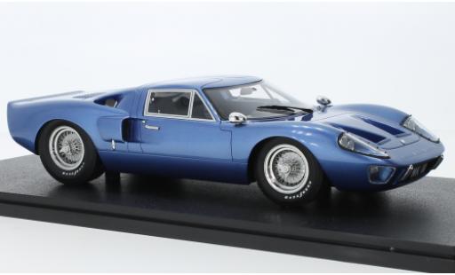 Diecast model cars Ford GT40 Mk III metallise blue RHD 1966 1/18 Cult Scale Models