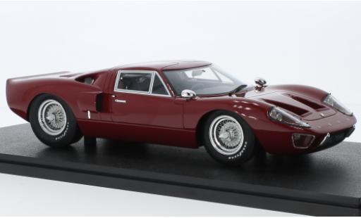 Diecast model cars Ford GT40 Mk III red RHD 1966 1/18 Cult Scale Models