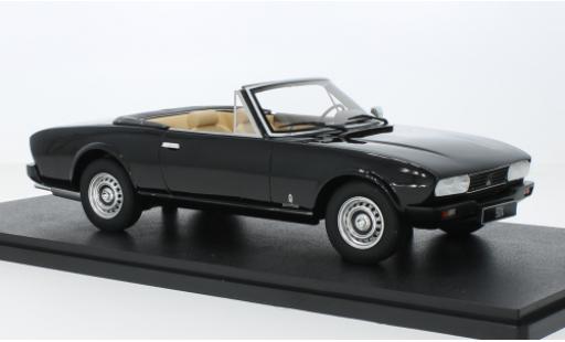 Diecast model cars Peugeot 504 Cabriolet black 1983 1/18 Cult Scale Models