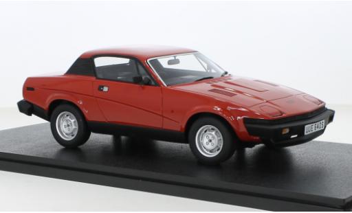 Diecast model cars Triumph TR7 1980 red RHD 1/18 Cult Scale Models