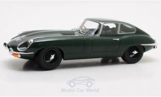 Diecast model cars Jaguar E-Type Coupe Series 2 green RHD 1968 1/18 Cult Scale Models