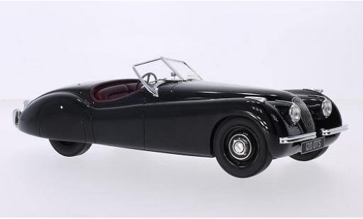 Diecast model cars Jaguar XK 120 OTS black 1948 1/18 Cult Scale Models