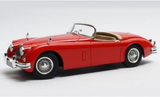 Diecast model cars Jaguar XK 150 OTS red RHD 1958 1/18 Cult Scale Models
