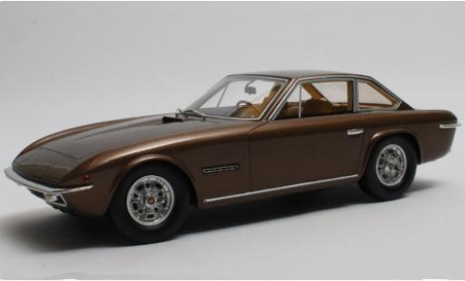 Diecast model cars Lamborghini Islero S metallic brown 1969 1/18 Cult Scale Models