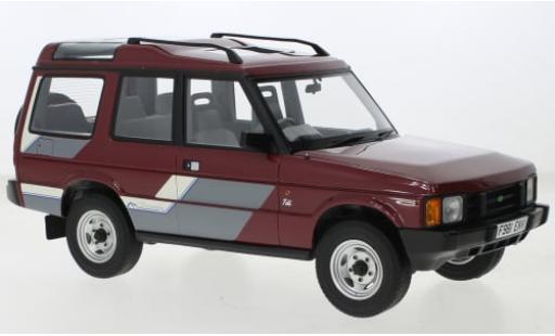 Diecast model cars Land Rover Discovery Base MkI metallise red/Dekor RHD 1989 1/18 Cult Scale Models