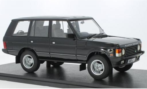 Diecast model cars Land Rover Range Rover Classic Vogue black RHD 1986 1/18 Cult Scale Models