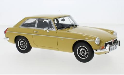 Diecast model cars MG B GT V8 brown RHD 1973 1/18 Cult Scale Models