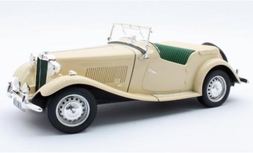 Diecast model cars MG TD Base beige RHD 1953 1/18 Cult Scale Models