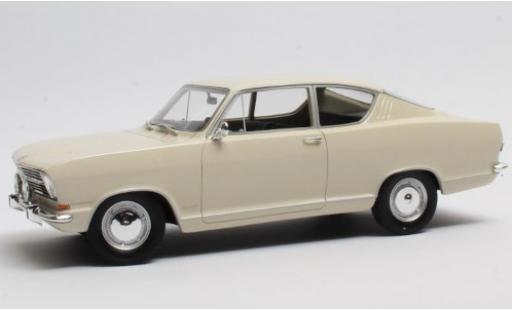 Diecast model cars Opel Kadett B Coupe B white 1966 Kiemen- 1/18 Cult Scale Models