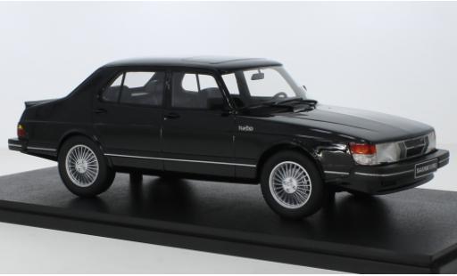 Diecast model cars Saab 900 Turbo black 1983 1/18 Cult Scale Models
