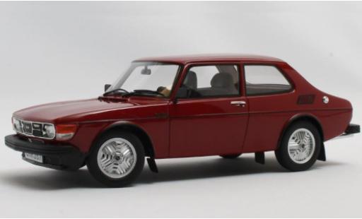 Diecast model cars Saab 99 Turbo red 1978 1/18 Cult Scale Models