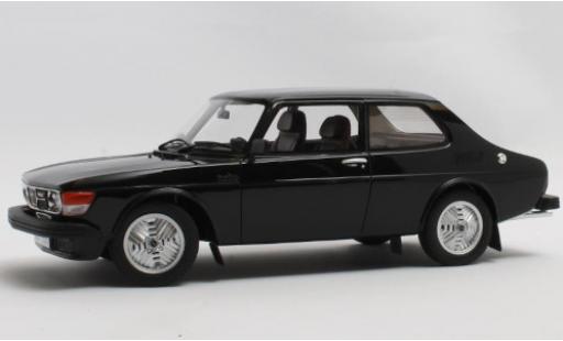 Diecast model cars Saab 99 Turbo black 1978 1/18 Cult Scale Models