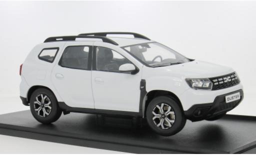 Diecast model cars Dacia Duster SUV PH 2.5 white 2024 1/18 Solido