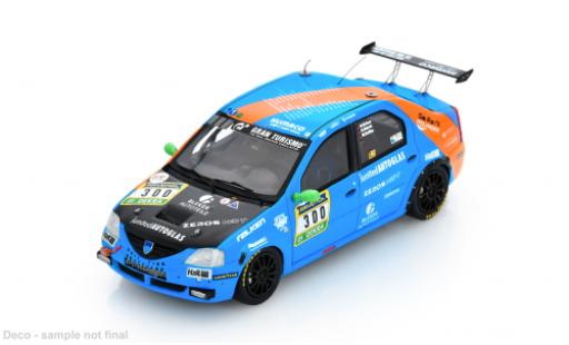 Diecast model cars Dacia Logan course 24h N&Atilde;&frac14;rburgring 2025 Ollis Garage Racing #300 O.Kriese/G.Starck 1/43 Spark