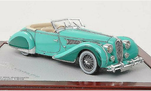 Delahaye 135 Cabriolet 1/43 Chromes MS Convertible Figoni & Falaschi mint-green 1939 diecast model cars