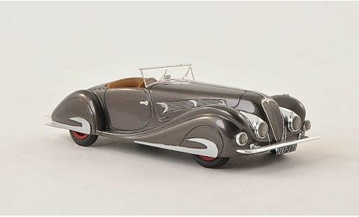 Delahaye 135 Roadster 1/43 Nickel MS Competition Figoni & Falaschi grey 1937 diecast model cars