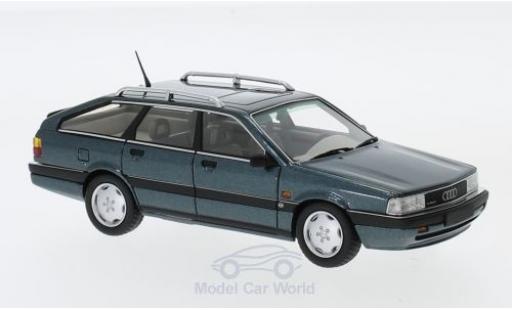 Diecast model cars Audi 200 quattro Avant 20V metallic turquoise 1991 1/43 DNA Collectibles