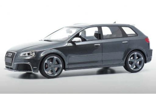 Diecast model cars Audi RS3 sportback (8P) metallic grey 2011 1/18 DNA Collectibles