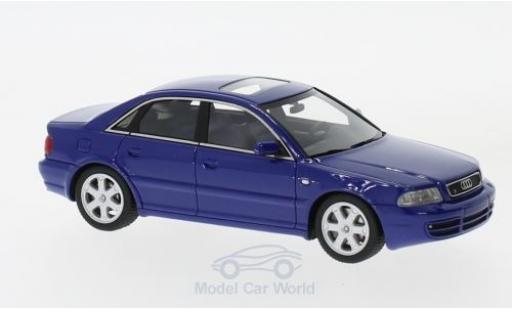 Diecast model cars Audi S4 berline (B5) blue 1997 1/43 DNA Collectibles