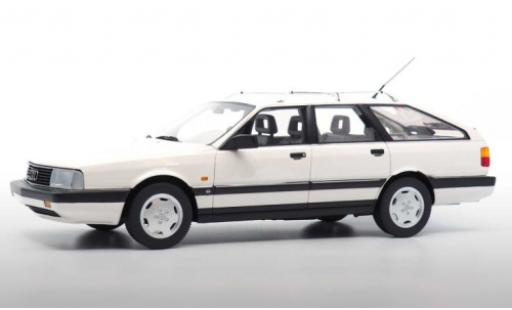 Diecast model cars Audi 200 quattro Avant 20V metallise white 1991 1/18 DNA Collectibles