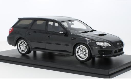 Diecast model cars Subaru Legacy Touring Wagon STI metallise grey 2007 1/18 DNA Collectibles
