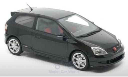 Diecast model cars Honda Civic Type R - (EP3) black 2004 1/18 DNA Collectibles