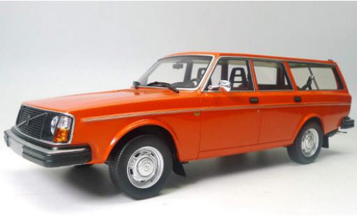 Diecast model cars Volvo 245 DL orange 1975 1/18 DNA Collectibles