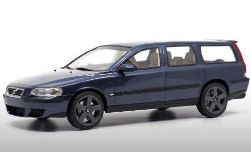 Diecast model cars Volvo V70 R (P26) metallic blue 2003 1/18 DNA Collectibles