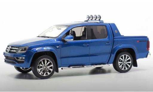 Diecast model cars Volkswagen Amarok Base Aventura metallic blue 2019 roofscheinwerfer d&Atilde;&copy;tachable 1/18 DNA Collectibles