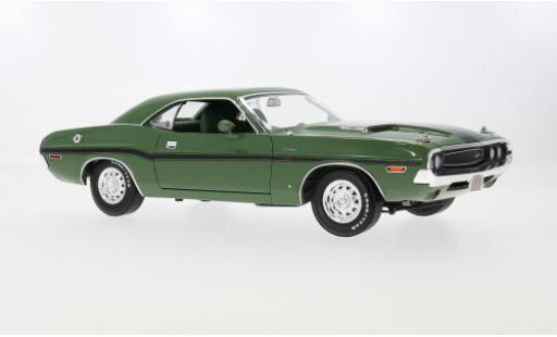 Diecast model cars Dodge Challenger R/T green 1970 1/18 Greenlight