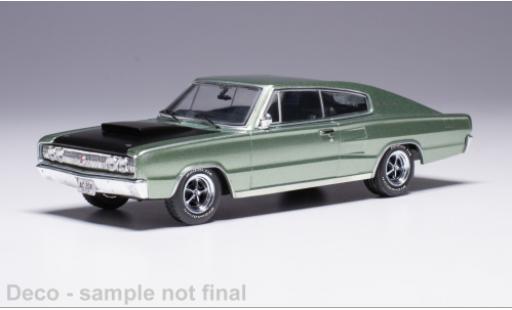 Diecast model cars Dodge Charger Coupe green 1/43 IXO