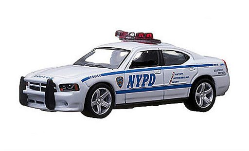 Dodge Charger police 1/64 Greenlight NYPD - New York Department (USA) 2009 diecast model cars