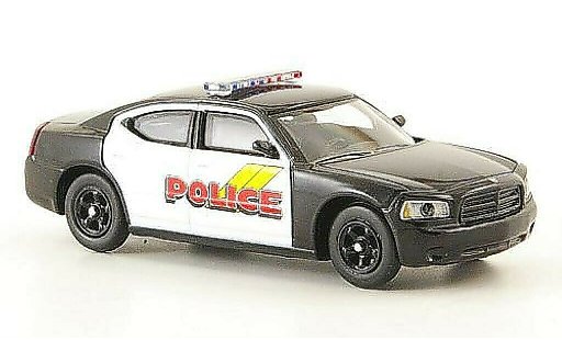 Dodge Charger Police 1/87 Ricko black/white (US) diecast model cars