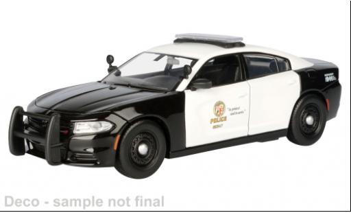 Diecast model cars Dodge Charger police Pursuit 2023 LAPD 1/24 Motormax