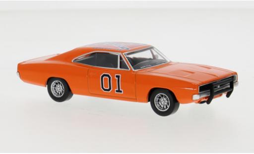 Diecast model cars Dodge Charger Coupe red 1/43 Norev