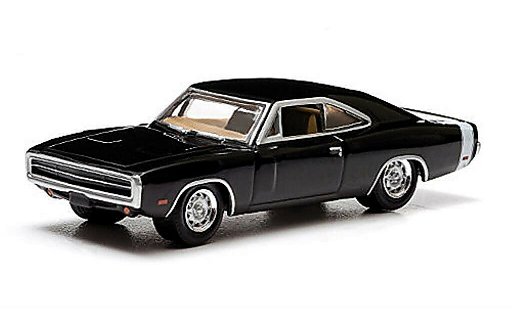 Dodge Charger Coupe 1/64 Greenlight black/white Supernatural 1970 diecast model cars