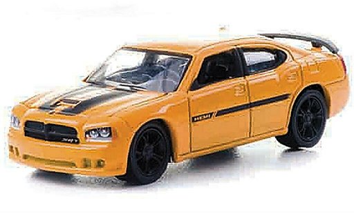 Dodge Charger SRT 1/64 Greenlight SRT8 Custom yellow/black with Zusatzfelgen 2010 diecast model cars