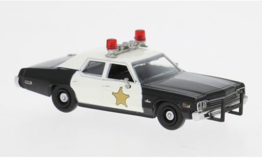 Diecast model cars Dodge Monaco police 1974 Sheriff 1/87 Brekina