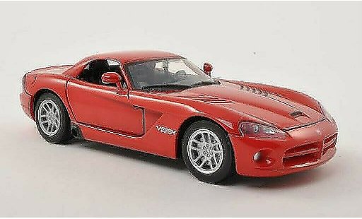 Dodge Viper SRT 10 1/24 Motormax - Hard Top red 2003 diecast model cars