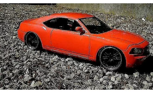 Dodge Charger Daytona 1/18 Welly coupe west coast customs sema 2005 diecast model cars
