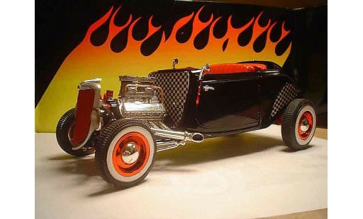 Ford 1934 Hot Rod 1/18 Ertl roadster diecast model cars