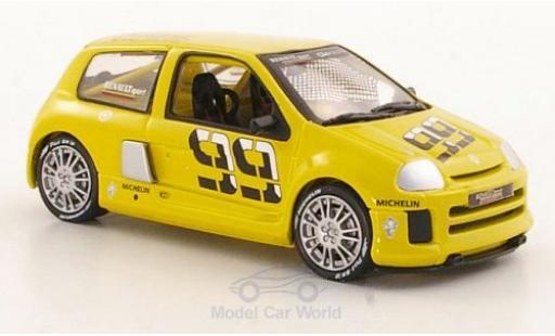 Diecast model cars Renault Clio V6 II No.99 Trophy Pr&Atilde;&curren;sentationsfahrzeug 1/43 Eagle