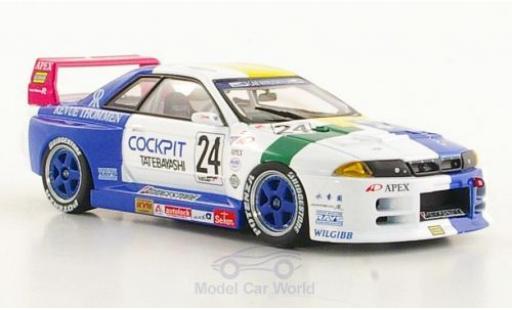 Diecast model cars Nissan Skyline R32 GT-R () No.24 Cockpit Tatebayashi JGTC 1994 S.Sodeyama/S.Yamaji 1/43 Ebbro