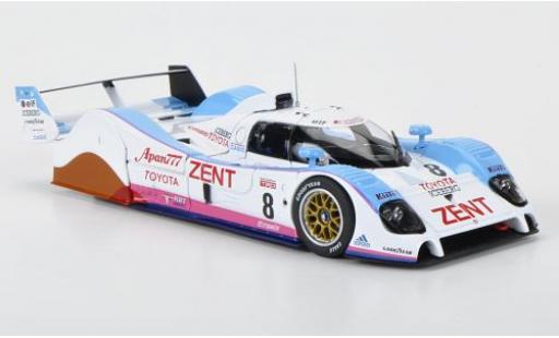 Diecast model cars Toyota TS010 Base No.8 Zent 1992 A.Wallace/T.Fabi/J.Lammers 1/43 Ebbro