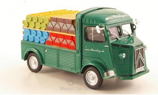 Diecast model cars Citroen Type H pickup flatbed Thaishop.de with Ladegut 1/43 Eligor