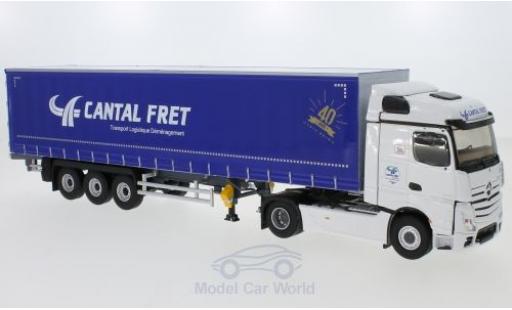 Diecast model cars Mercedes Actros Streamspace 2 Cantal Fret Gardinenplanen-Sattelzug 1/43 Eligor