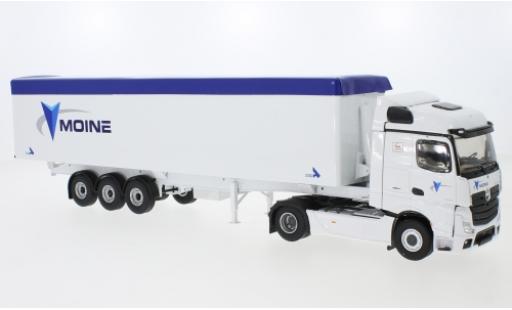 Diecast model cars Mercedes Actros Base 5 Moine Kipp-SZ 1/43 Eligor