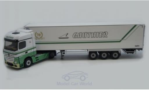 Diecast model cars Mercedes Actros Bigspace 2 Gauthier (F) K&Atilde;&frac14;hltrunk-Sattelzug 1/43 Eligor